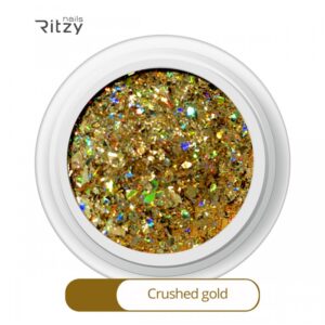 CRUSHED GOLD luxury glitter mix A-01