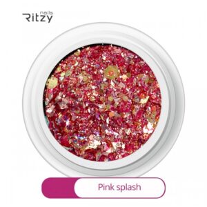 PINK SPLASH luxury glitter mix M-06