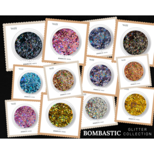 BOMBASTIC set of 12 glitters