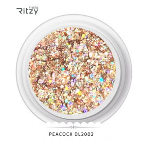 PEACOCK glitter DL2002