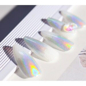 HOLOgraphic SILVER pigment (for any colour)