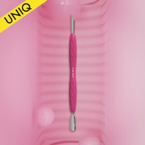 Manicure pusher with silicone handle “Gummy” UNIQ 10 TYPE 2