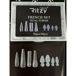Silicone Dual Forms FRENCH SET 96pcs/48pcs