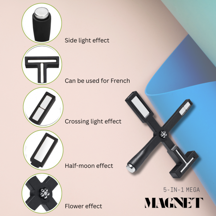 5-in-1 Magnet for Cat Eye designs