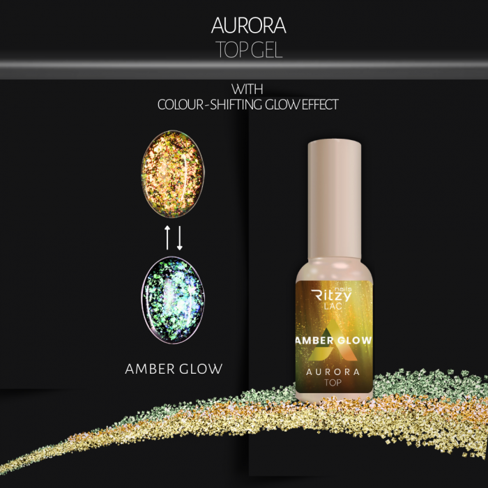 Aurora Top Coat Amber Glow (tpo free)