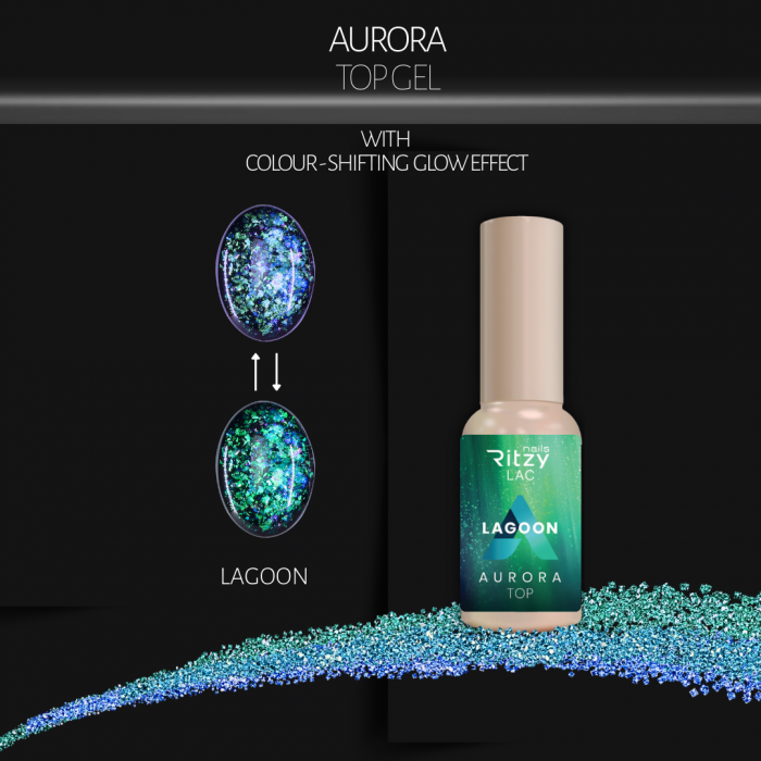 AURORA Top gel LAGOON (top free)