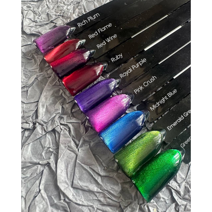 BOHEMIAN Glass gel polish ROYAL PURPLE (top free) - Image 2