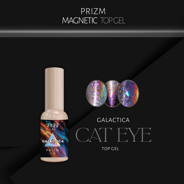 PRISM Top gel GALACTICA cat eye (tpo free)