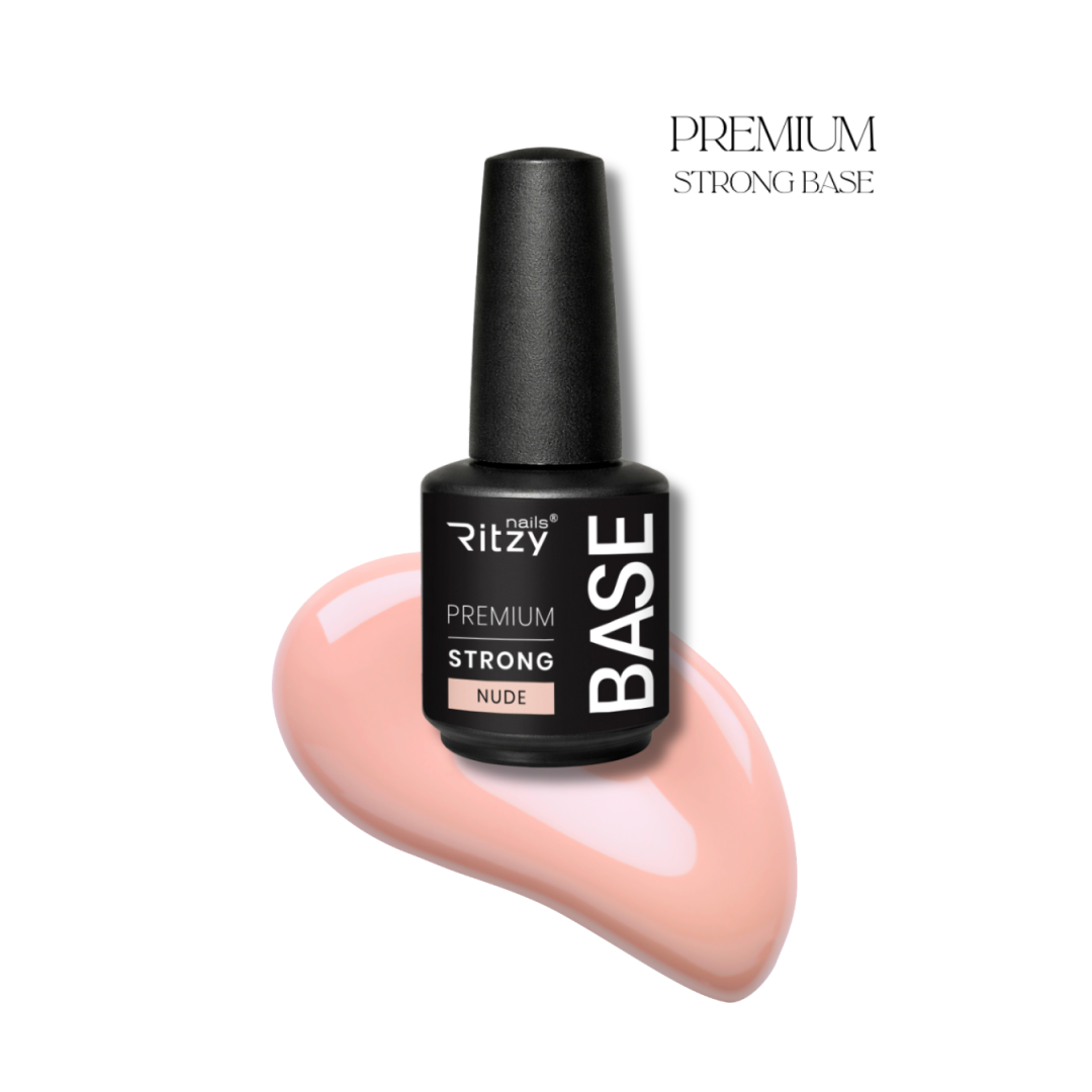 NEW! PREMIUM STRONG Rubber Base NUDE 15ml