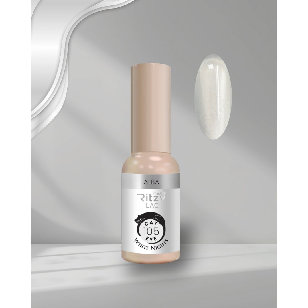 WHITE Cat eye 105 ALBA WHITE NIGHTS