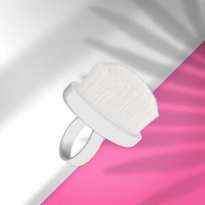 Staleks Finger Ring Manicure Brush For Dust Removal EXPERT 03 Mini